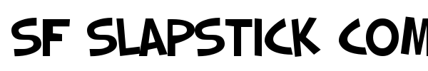 SF Slapstick Comic font preview